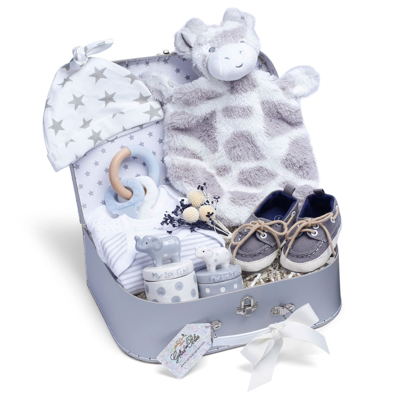 Baby Boy<br>Grey Giraffe Set